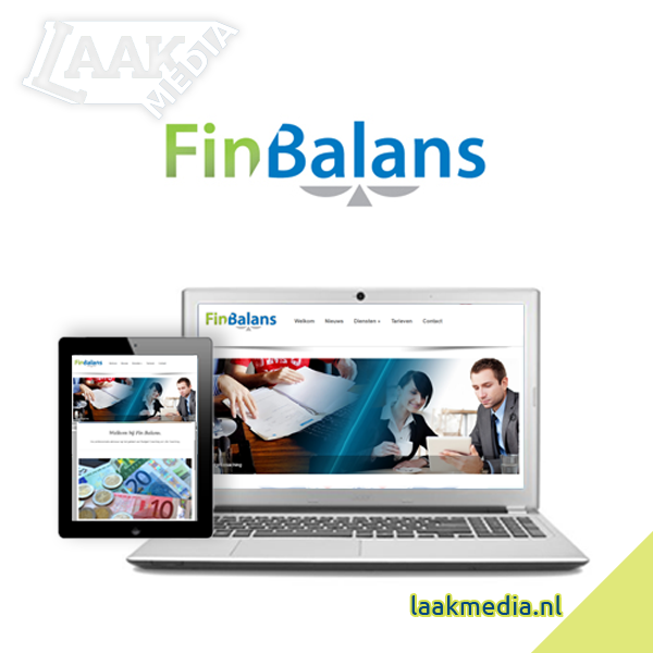 Laak Media - Website: finbalans.nl